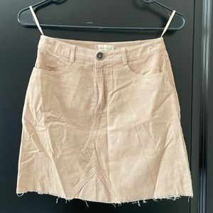 altard state corduroy skirt